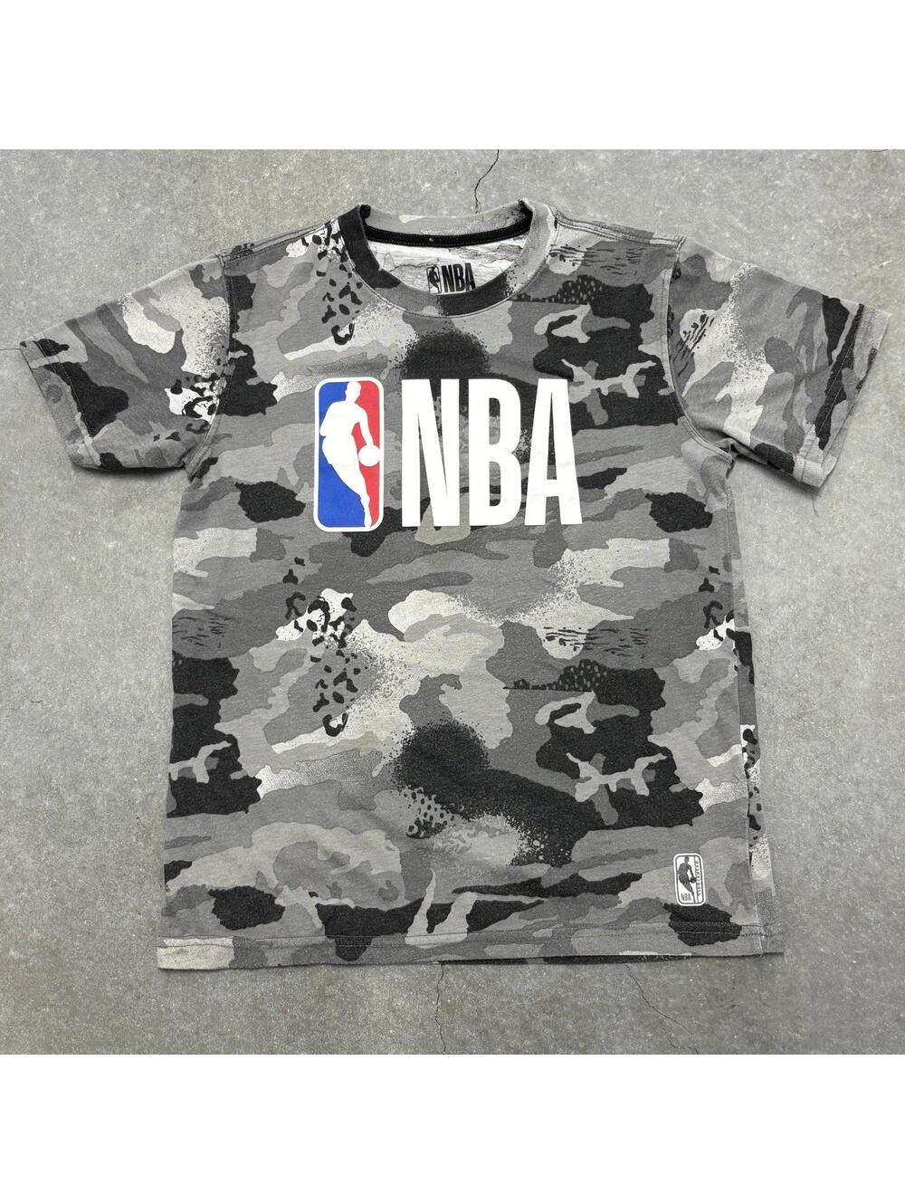 NBA Logo Youth Camo T Shirt